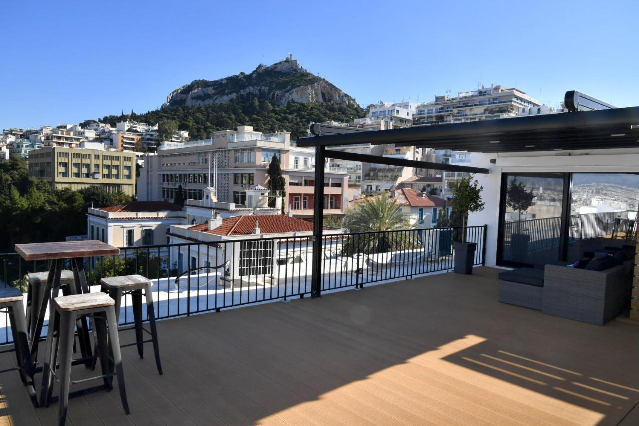 Ferienwohnung Luxurious Loft With Breathtaking Acropolis View Athen Exterior foto