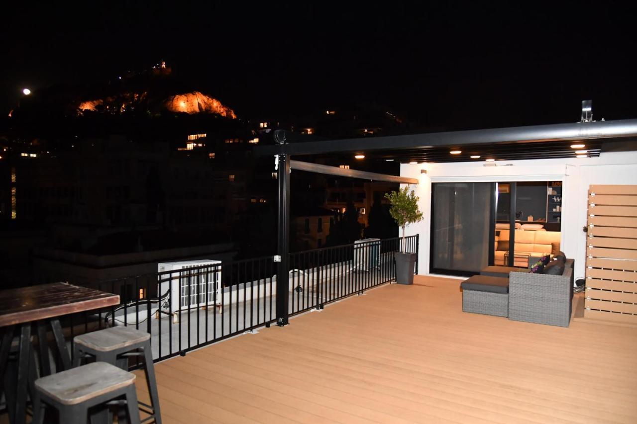 Ferienwohnung Luxurious Loft With Breathtaking Acropolis View Athen Exterior foto