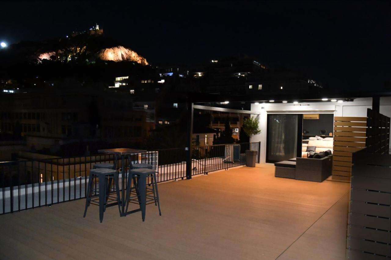 Ferienwohnung Luxurious Loft With Breathtaking Acropolis View Athen Exterior foto